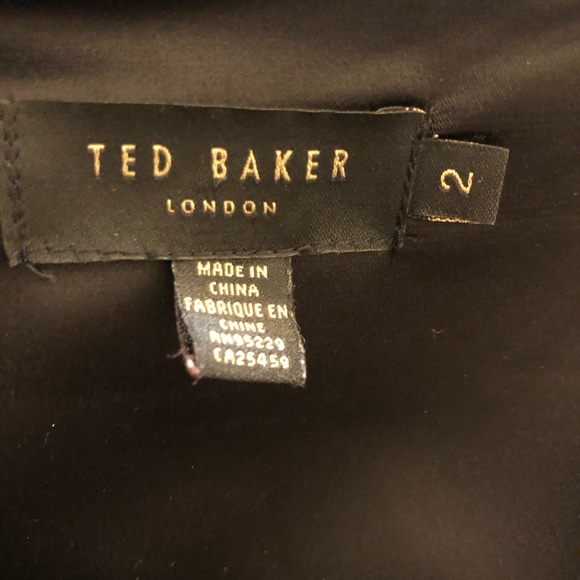 Ted Baker Black Midi Dress - Picture 8 of 10